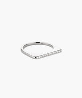 Pavé Puzzle Stacking Ring